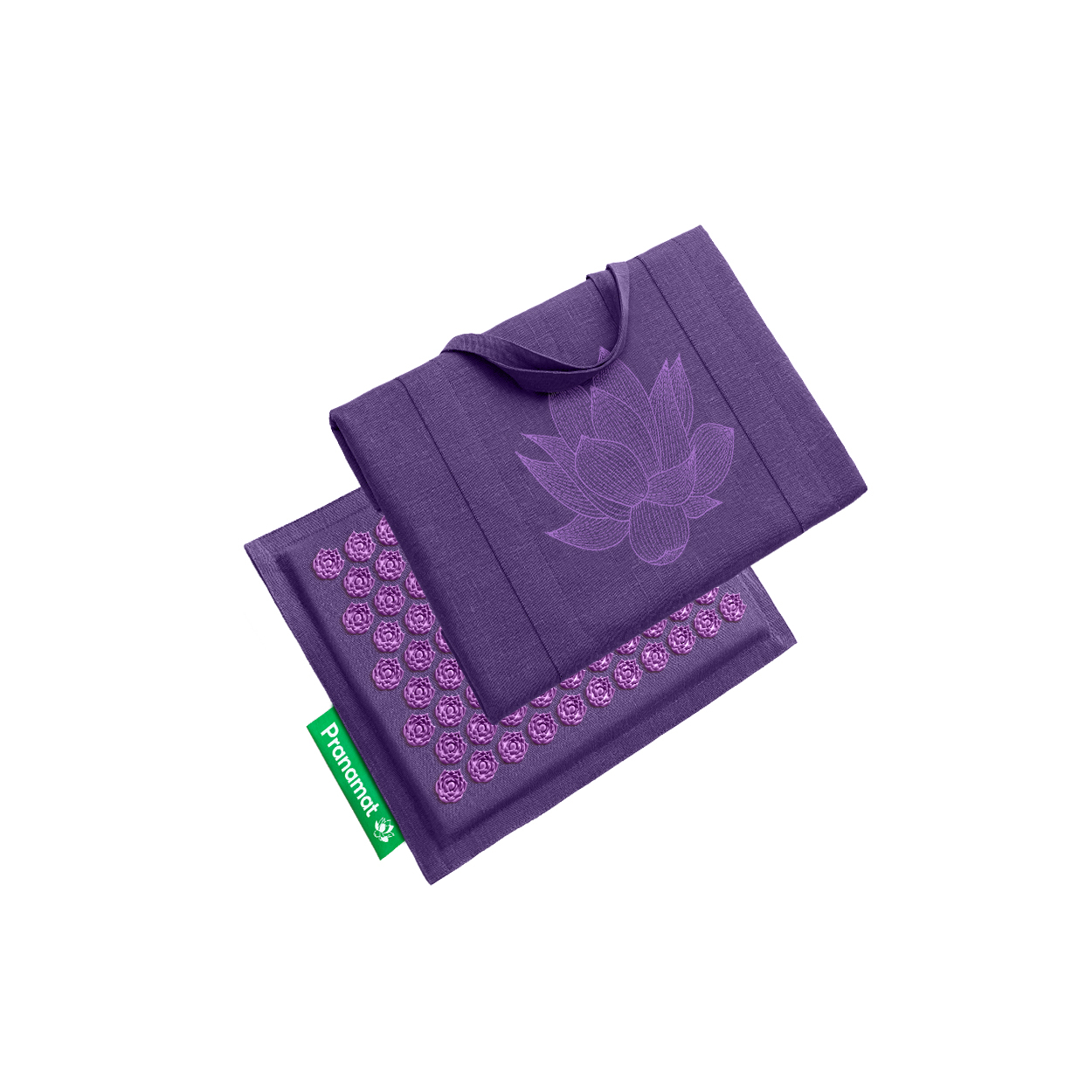 Pranamat Mini + Pranamat XL Tasche Violett & Violett