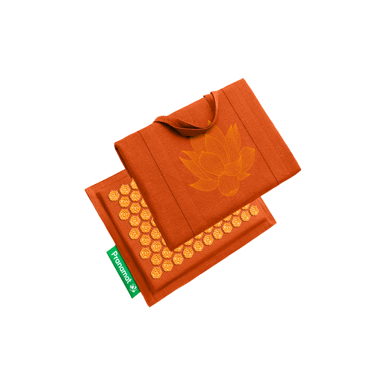 Pranamat Mini + Pranamat XL Tasche Orange & Orange