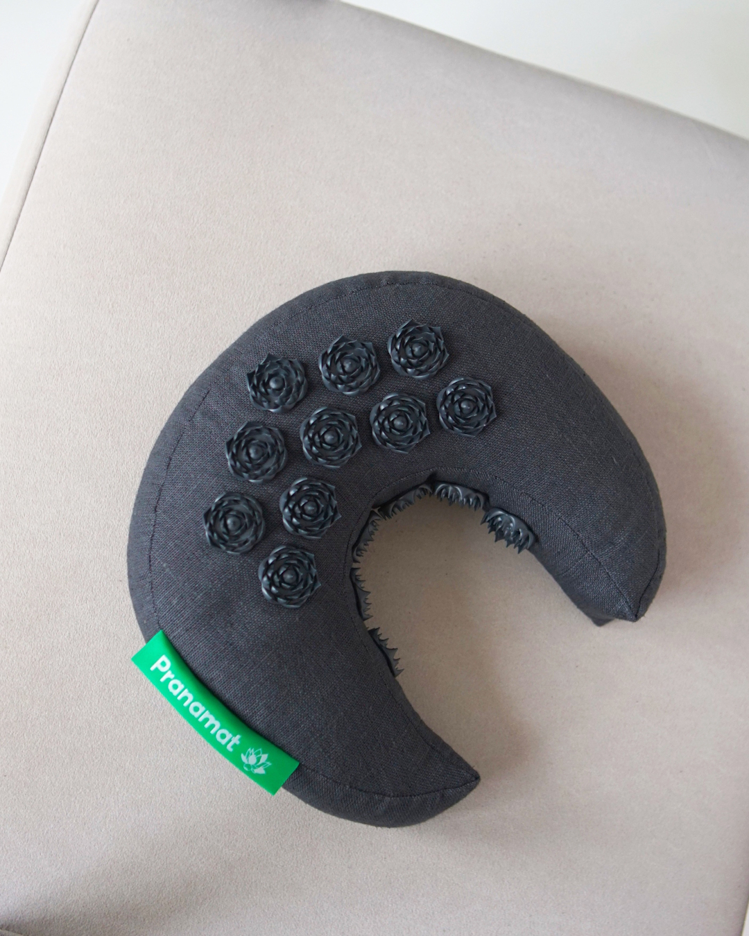 Moon Pillow (Caramel) + Moon Pillow (Graphite)