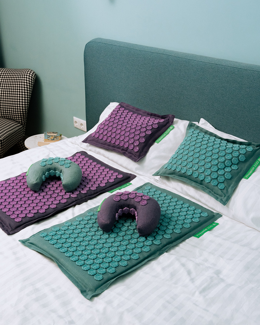 Moon Pillow Turquoise & Turquoise 