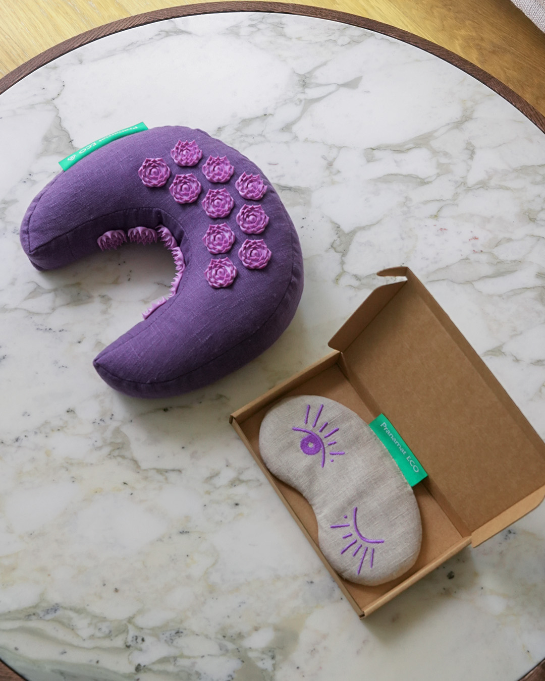 Pranamat Moon + Eye mask (Violet)