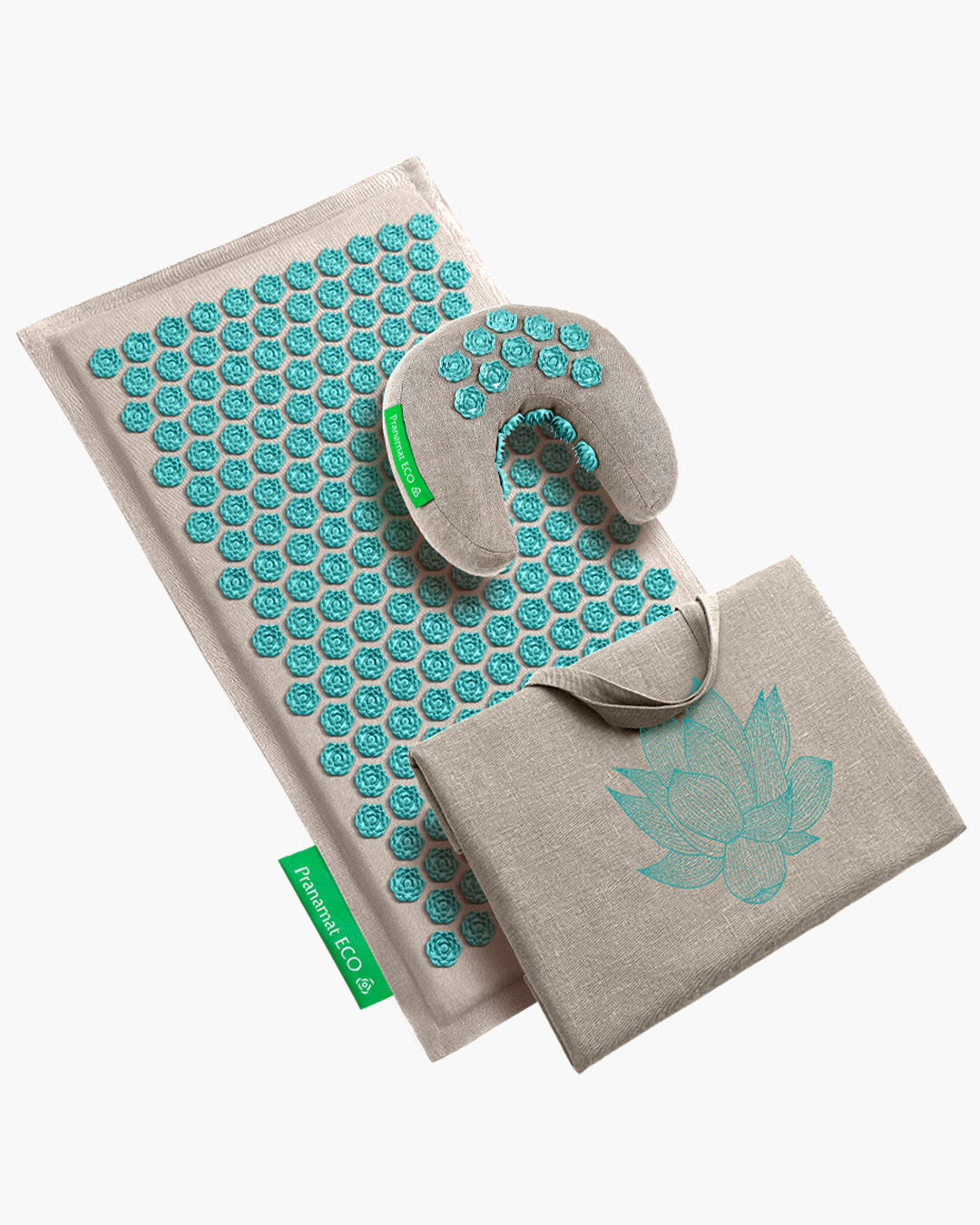 Pranamat + Moon + Big Bag (Lagoon with natural bag)