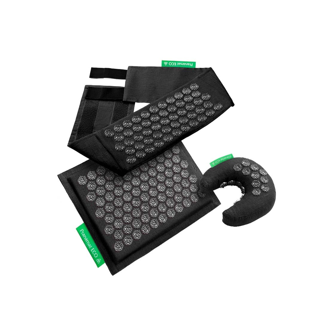 Pranamat Mini + PranaBelt + PranaMoon (Black)