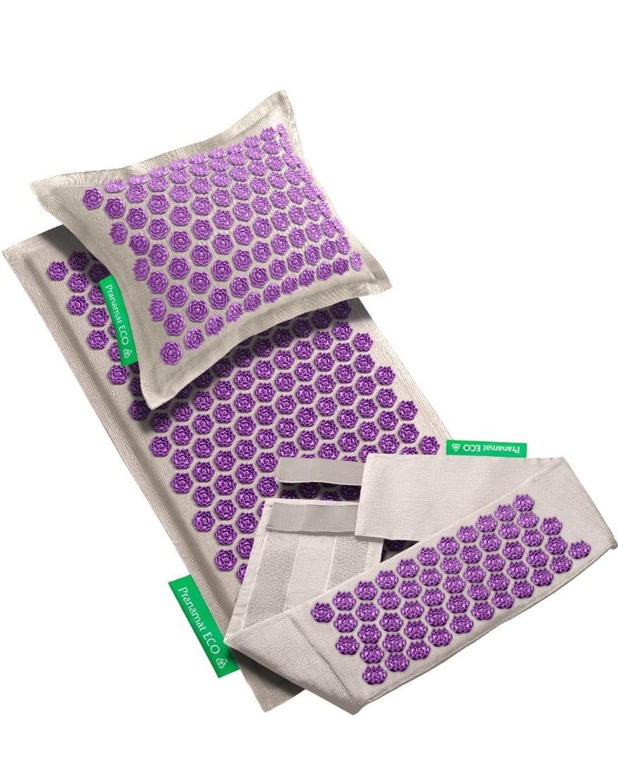 Pranamat + PranaPillow + PranaBelt (Amethyst)