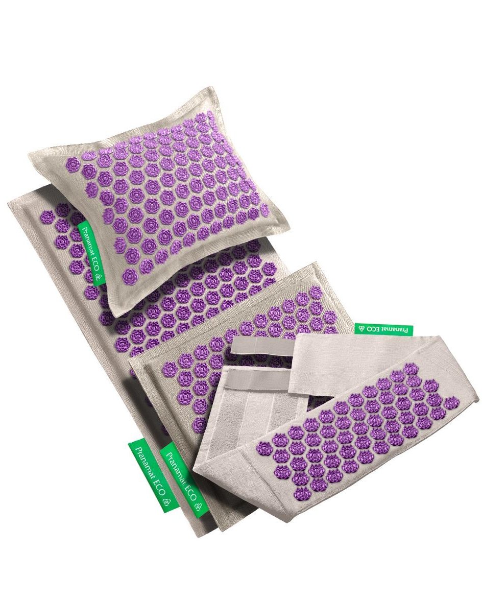 Pranamat + PranaPillow + Mini + PranaBelt (Amethyst)