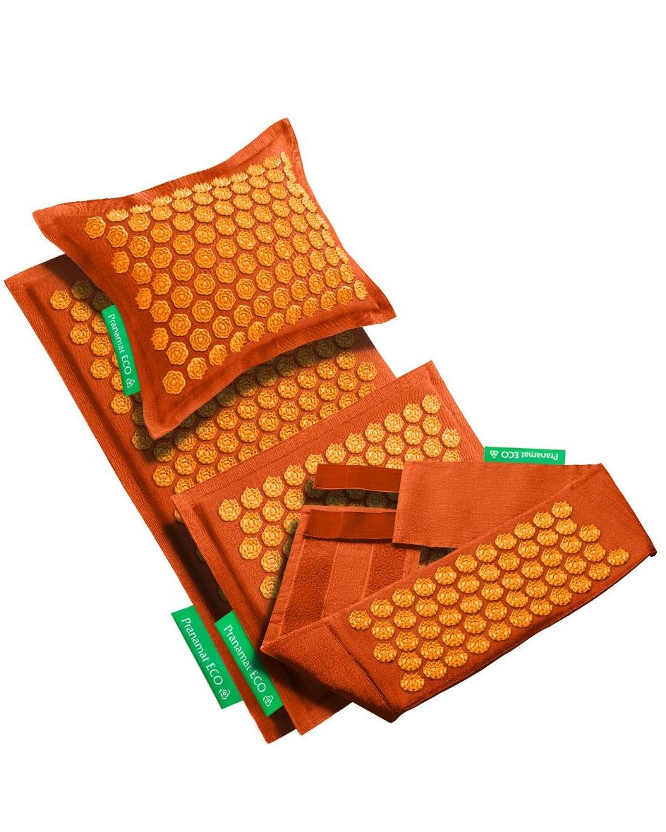 Pranamat + PranaPillow + Mini + PranaBelt (Amber)