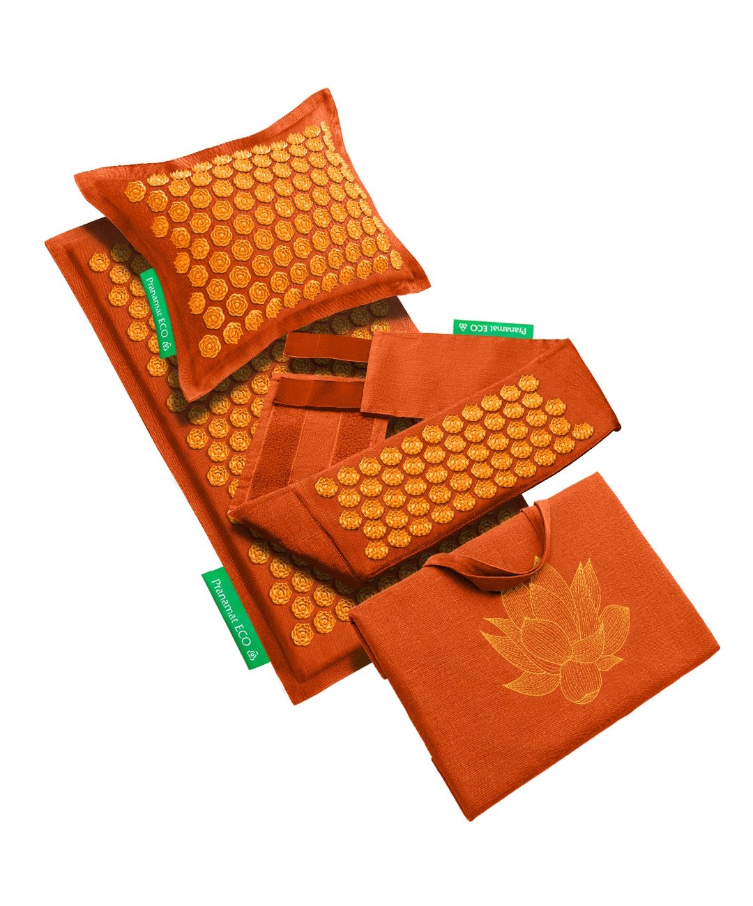 Pranamat + PranaPillow + Big Bag + PranaBelt (Amber)