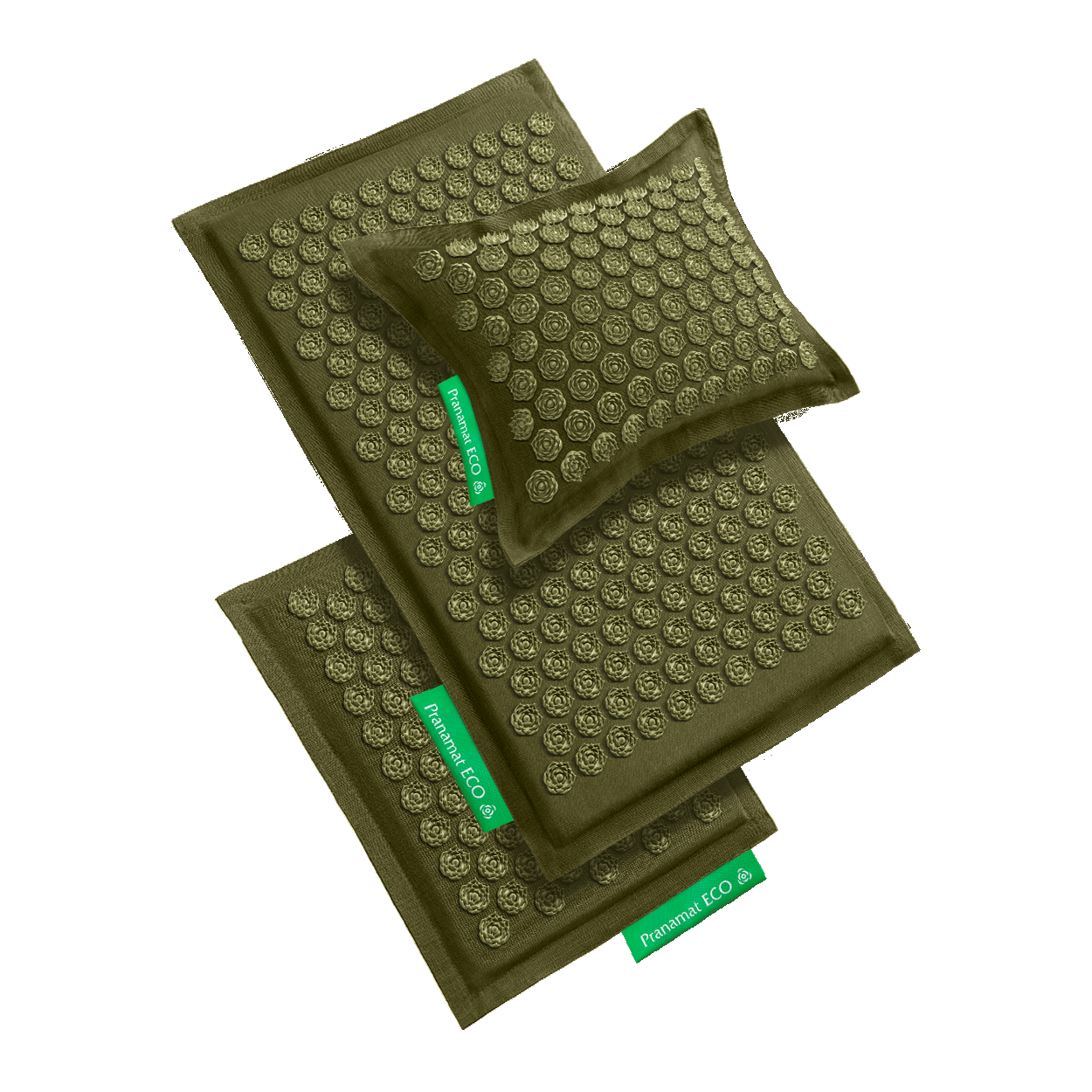 Mata + Poduszka + Mini (Olive)
