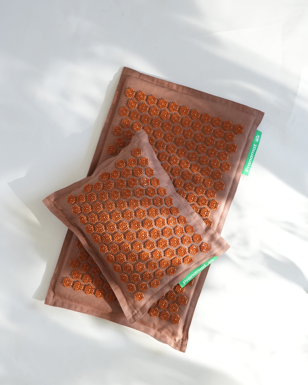 Pranamat Set (Matte + Kissen)  Caramel Mousse