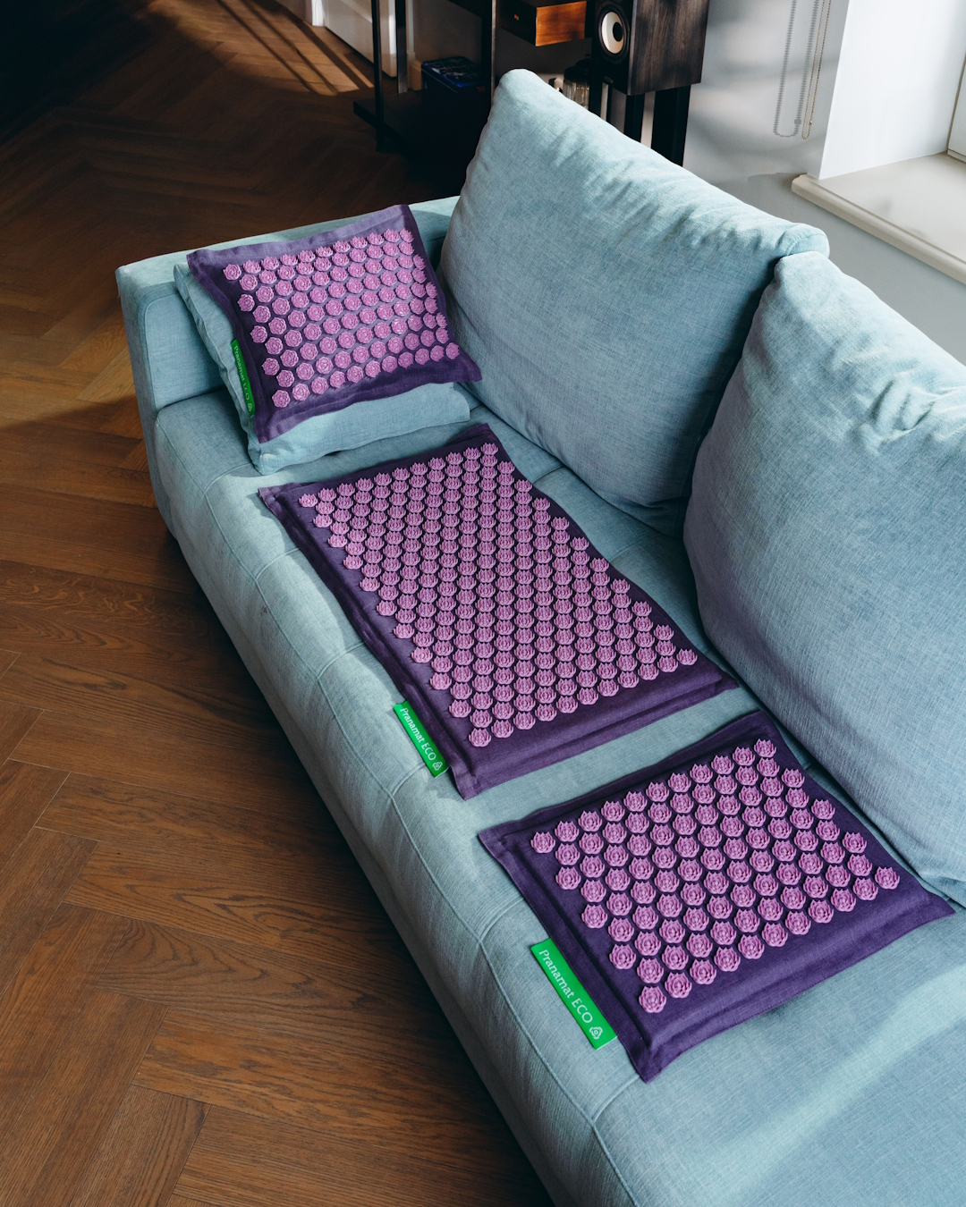 Zestaw Pranamat (Mata + Poduszka + Pranamat Mini) Lavender