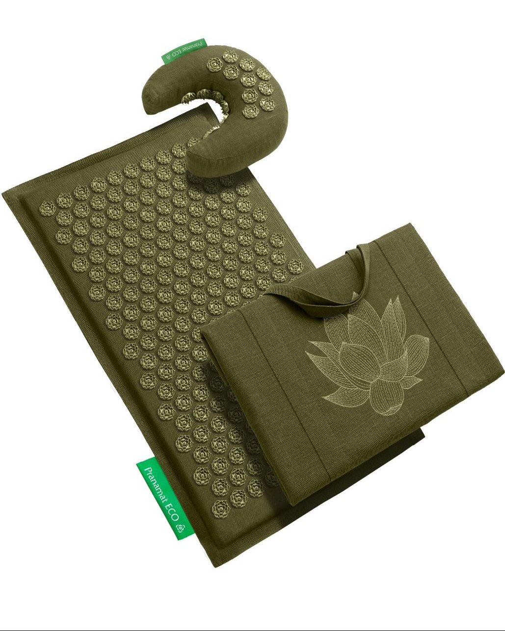 Pranamat + PranaMoon + BigBag (Olive)