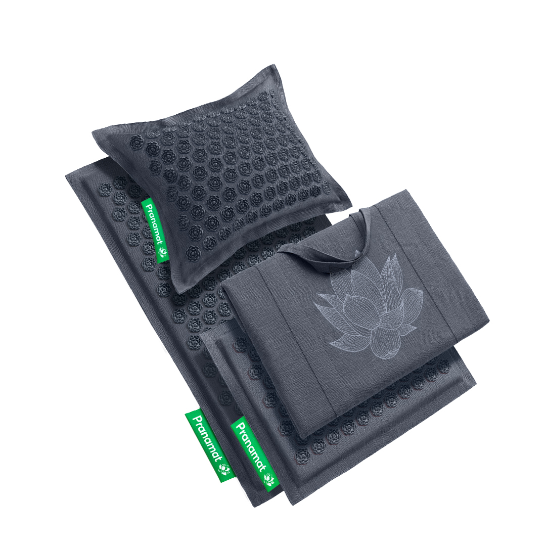 Pranamat + Pillow + Mini + Big Bag (Graphite Gray)