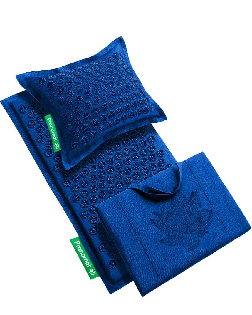 Pranamat + PranaPillow + BigBag (Monaco Blue)