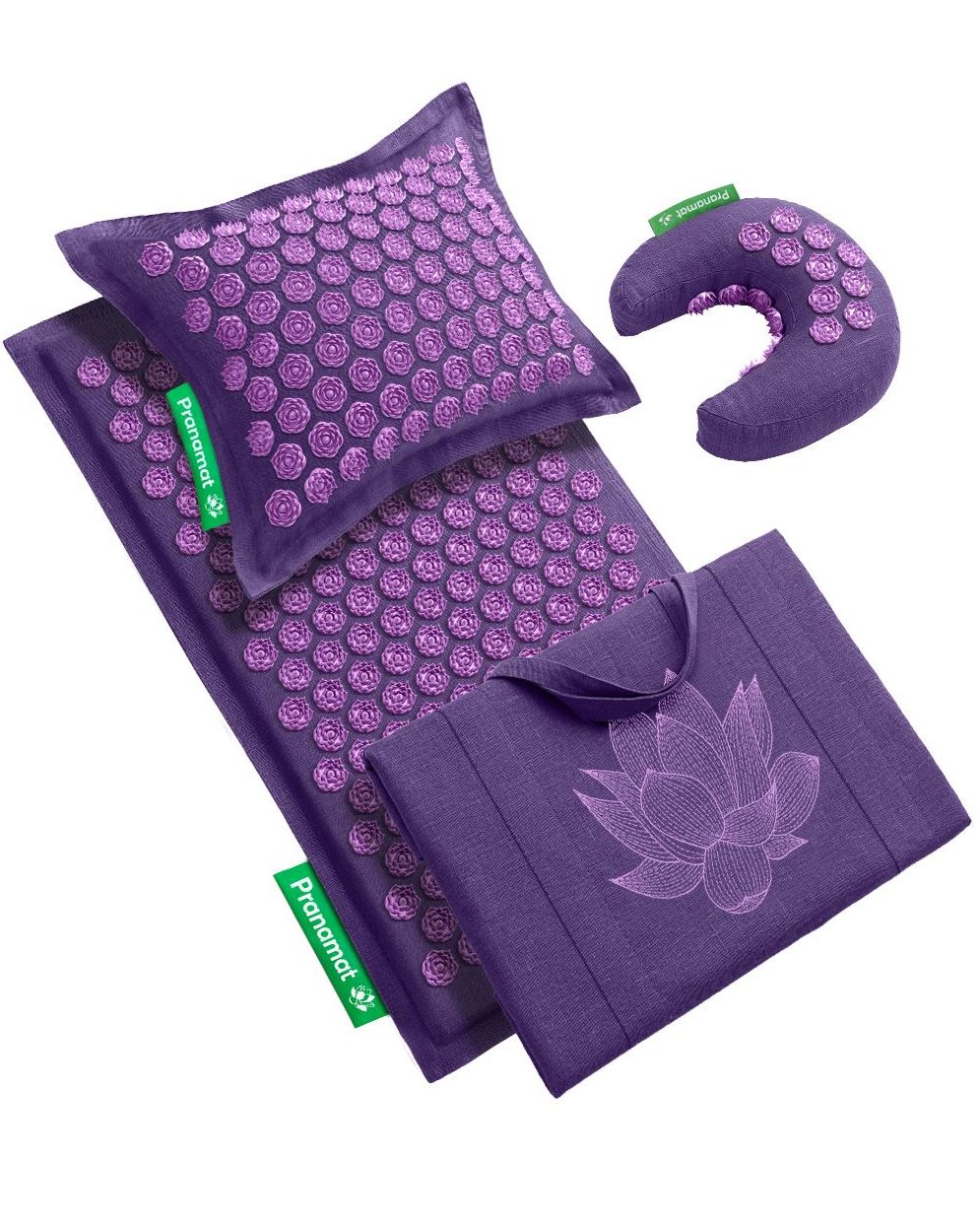 Pranamat + Pillow + Moon + Big Bag (Lavender)