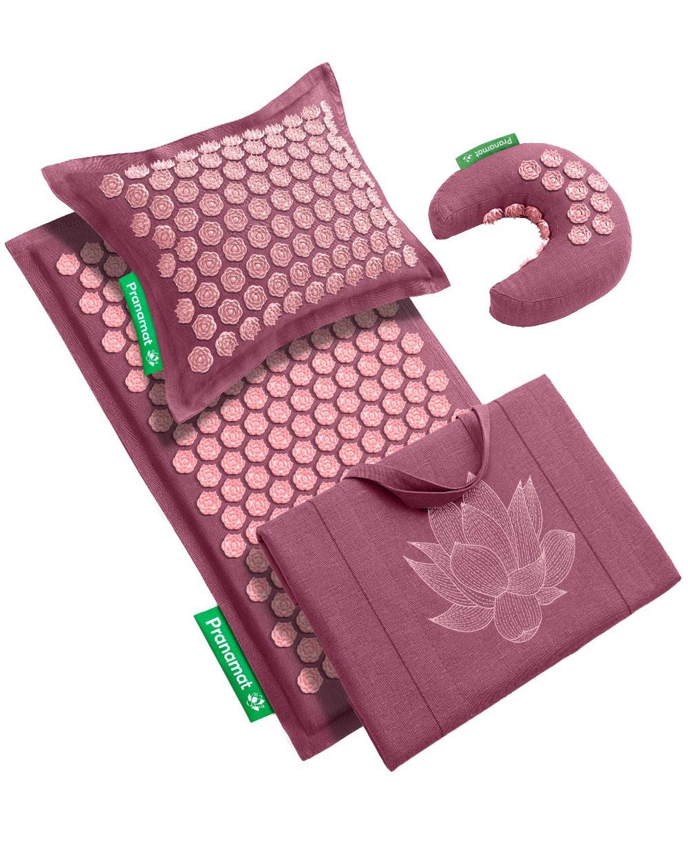 Pranamat + Pillow + Moon +  Big Bag (Rosegold)