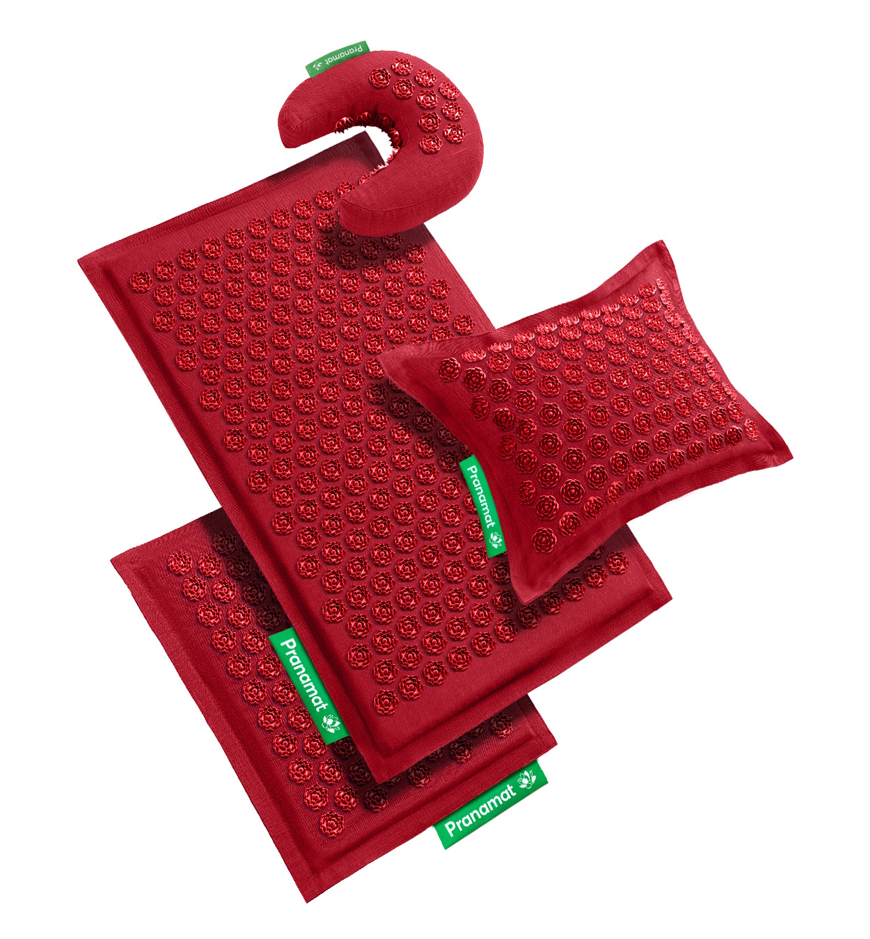 Pranamat + PranaPillow + Mini + Moon (Burgundy)
