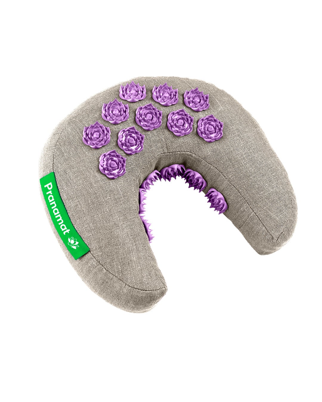 Moon Pillow Natural & Violet