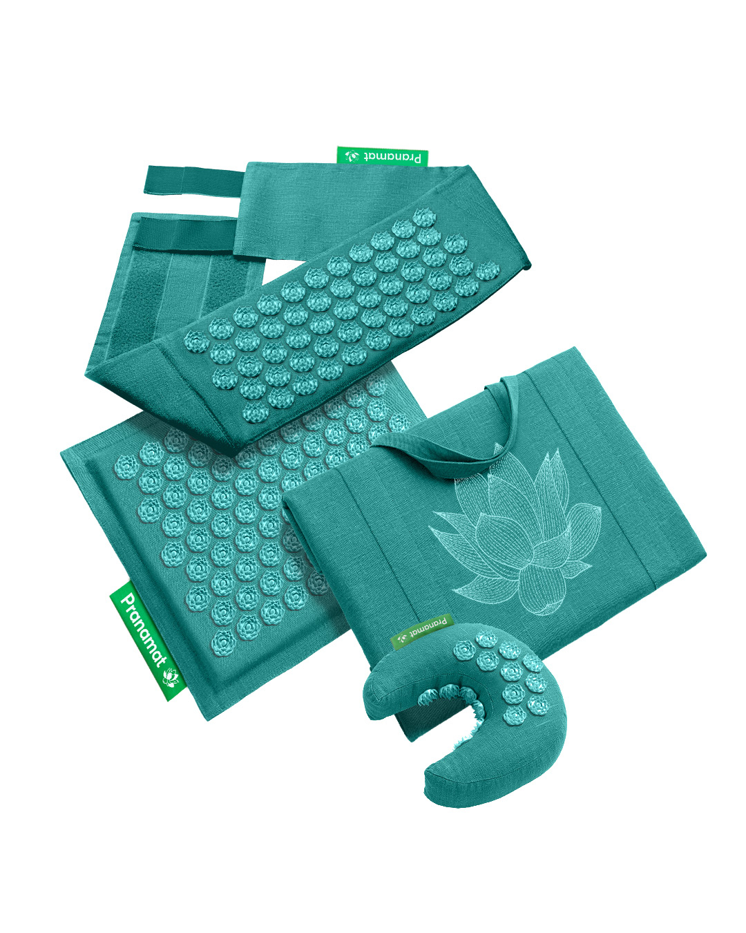 Mini + Riem + Moon + Grote Tas (Azur)