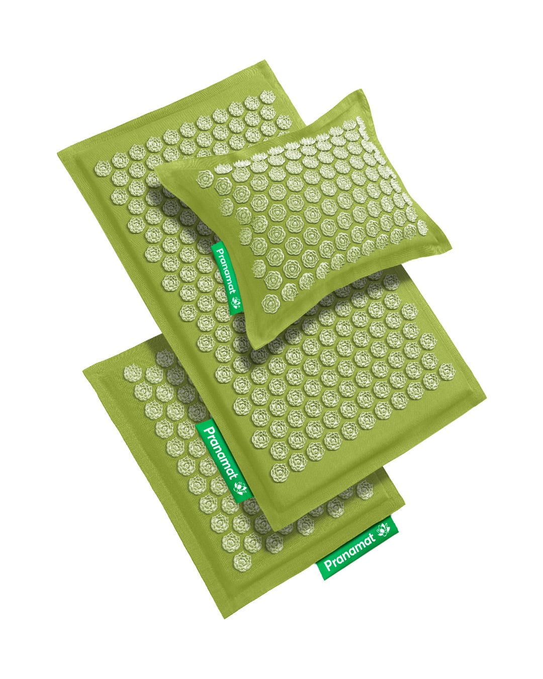 Zestaw (Mata + Poduszka + Mini) Limitowana Edycja Konopna PISTACJOWY