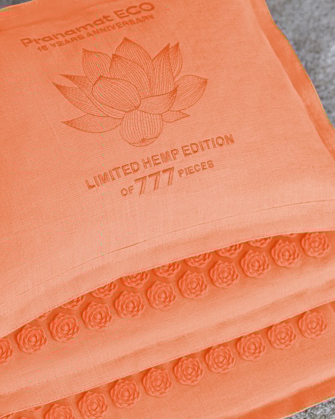 Pranamat + PranaPillow Hemp Edition (Peach)