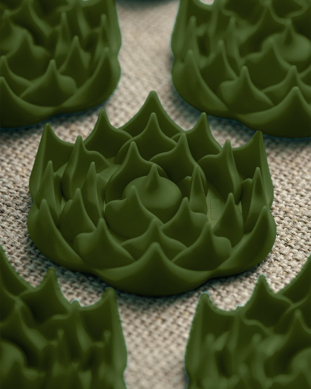 Matte + Kissen  (Natural & Olive)