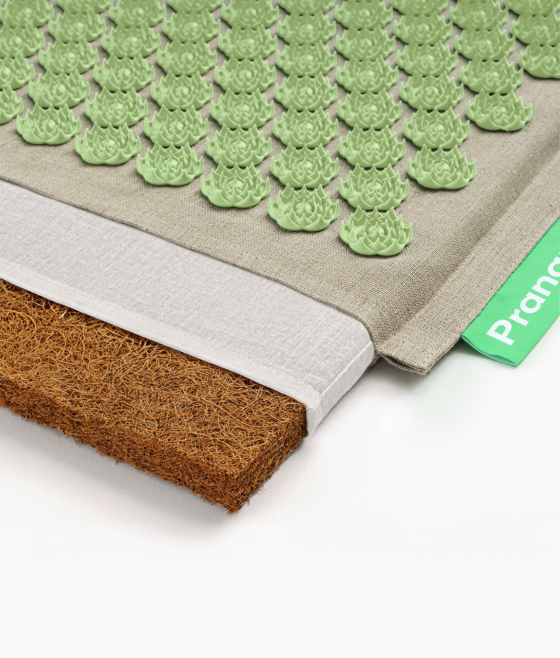   Matte + Kissen (Natural & Lime)