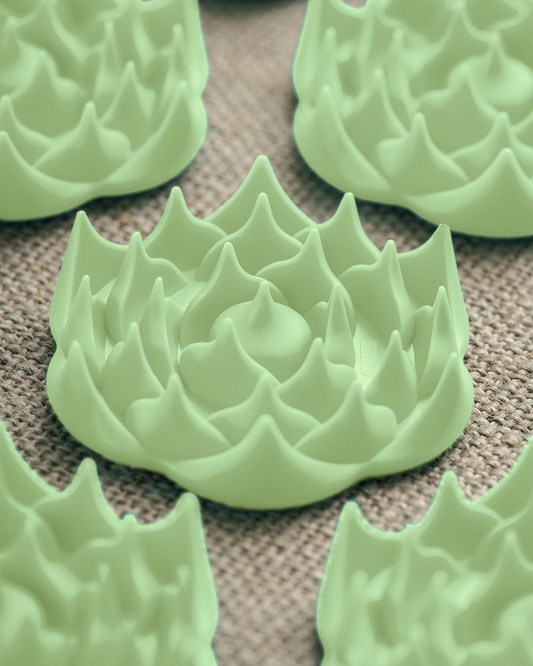   Matte + Kissen (Natural & Lime)