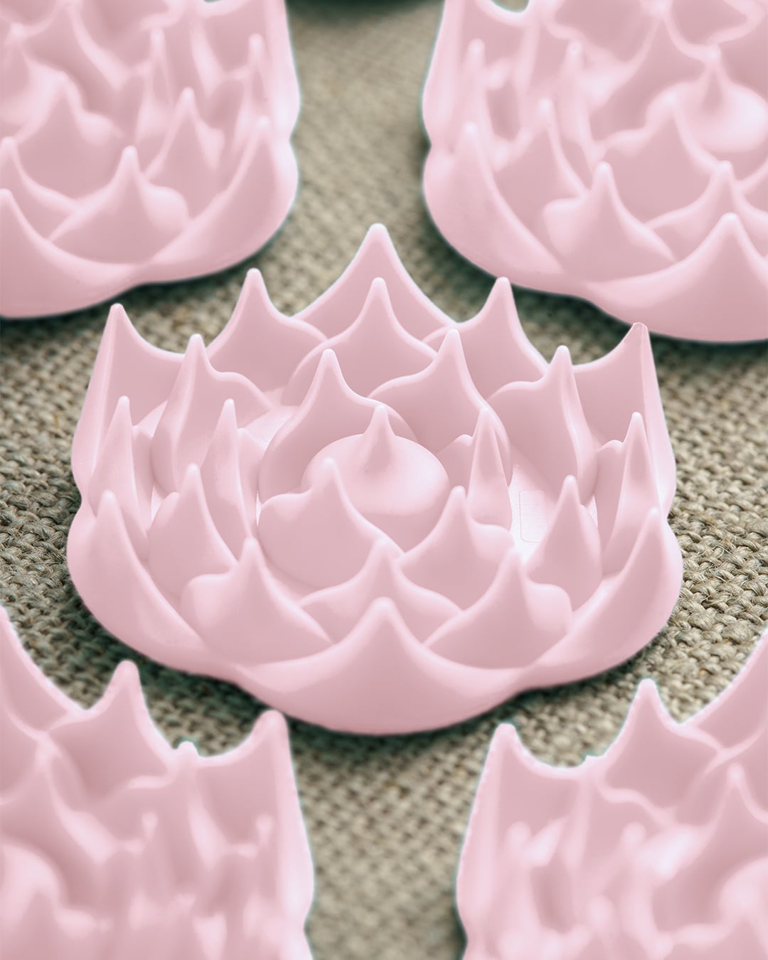 Matte + Kissen (Natural & Pink)