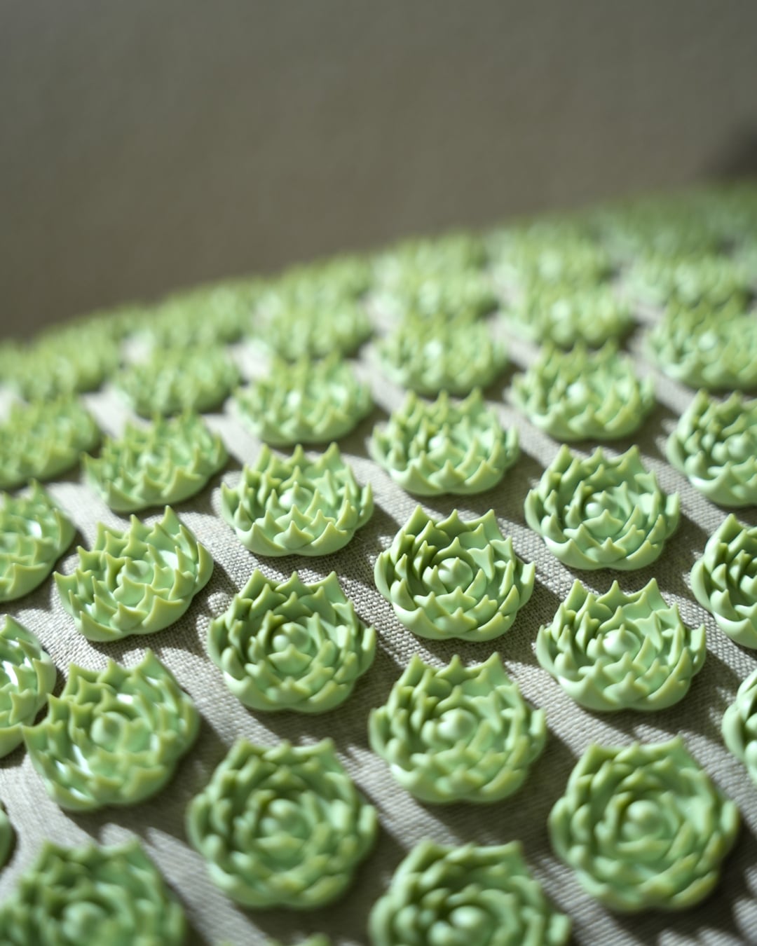   Matte + Kissen (Natural & Lime)