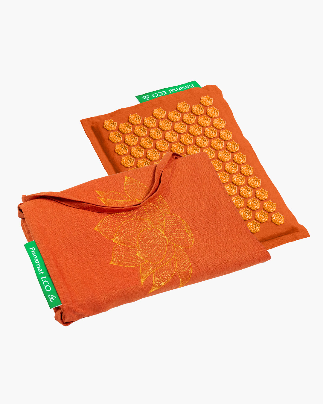 Мини-коврик + сумка-чехол (Оранжевый Насыщенный)