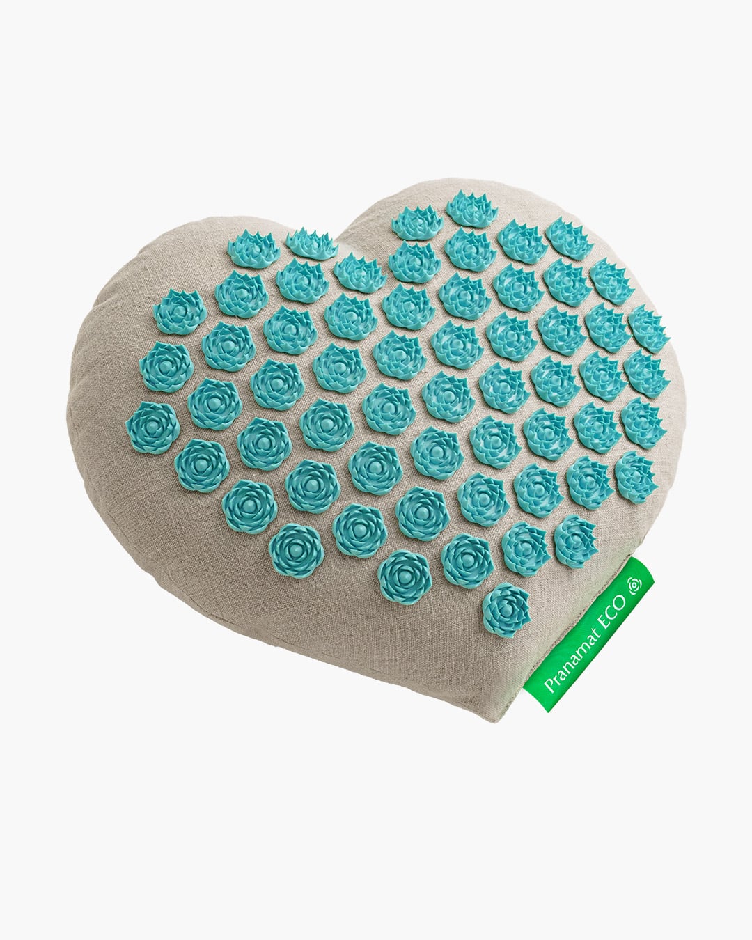 Pranamat + подушка-сердце Бирюзовый Насыщенный