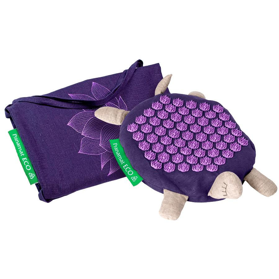 Big Turtle + Bag Big Violet & Violet