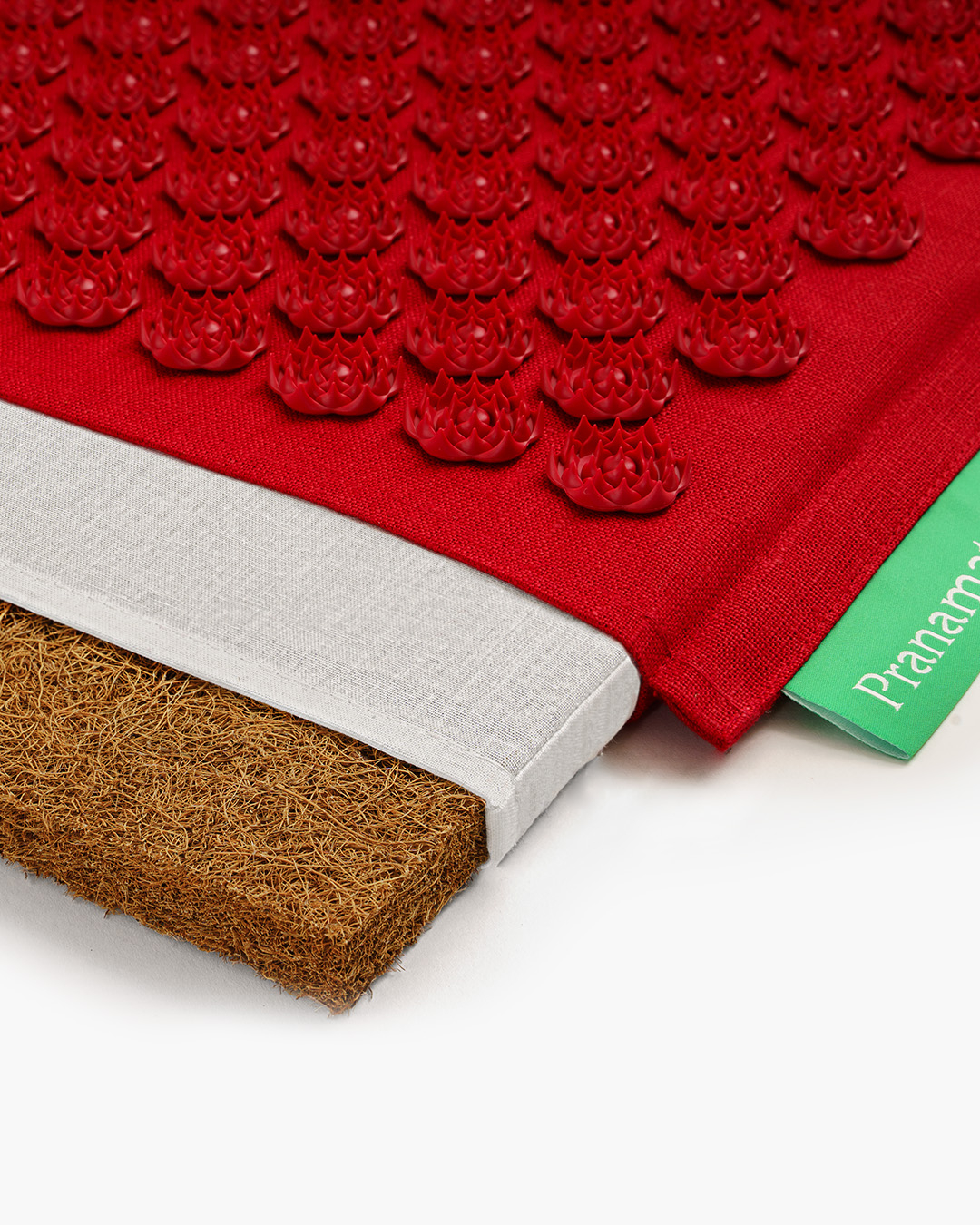 Комплект Pranamat (Коврик + подушка + мини) Тёмно-красный