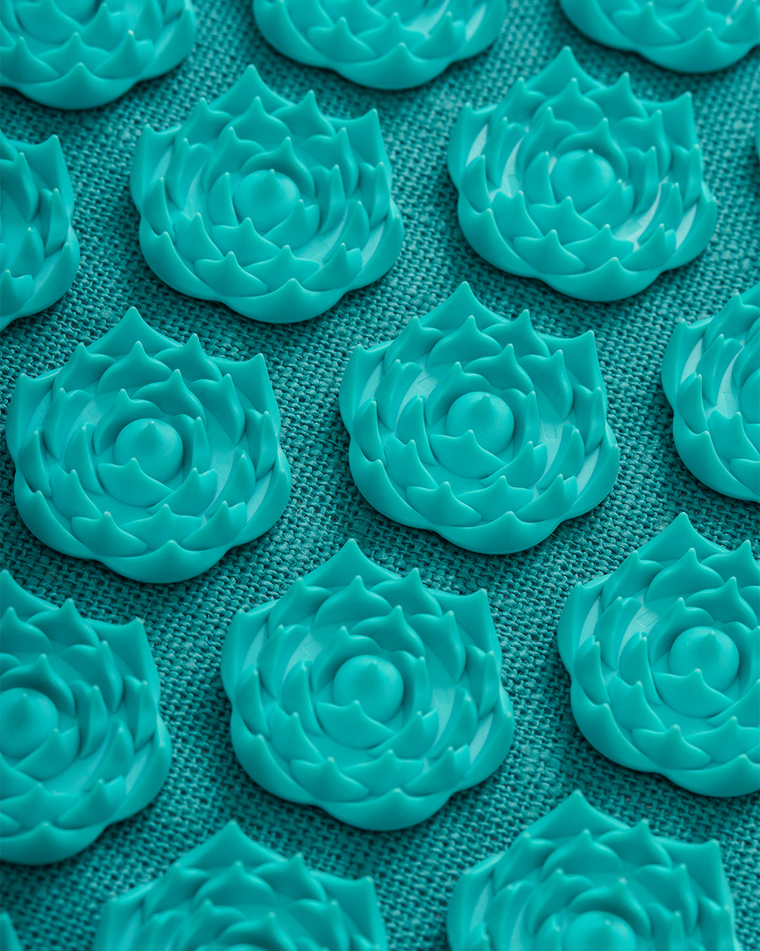 Комплект Pranamat (Коврик + подушка) Бирюзовый