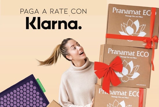 Paga a rate con KLARNA