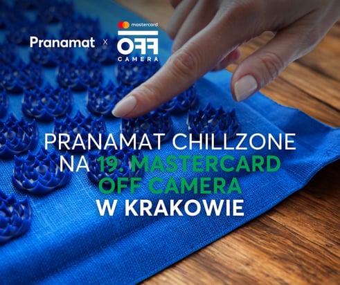 Strefa Pranamat podczas 19. edycji Mastercard OFF Camera w Krakowie