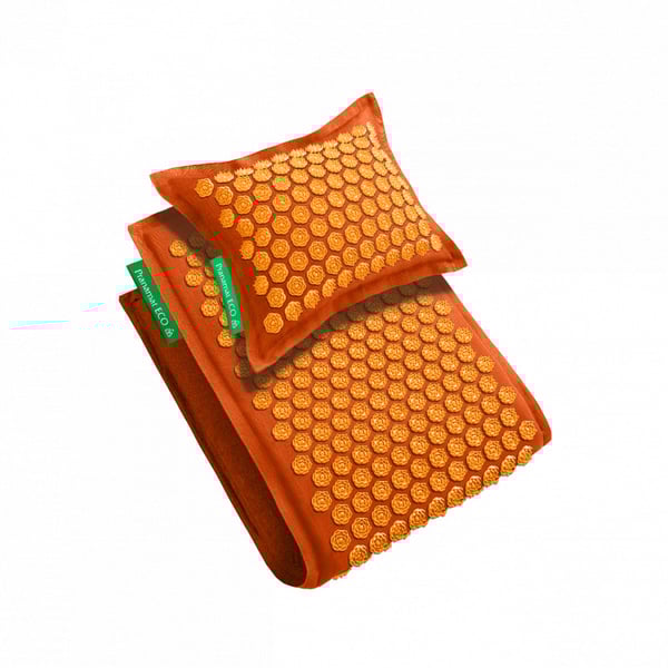 Pranamat KingSize + PranaPillow Orange & Orange