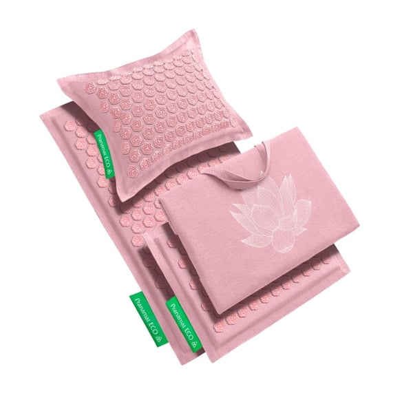 Pranamat + Kissen + Mini + XL Tasche (Rocksalt)