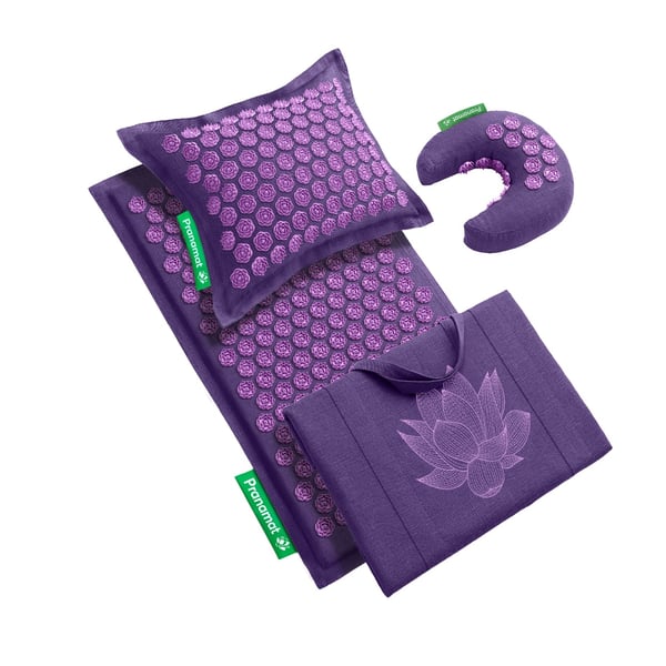 Pranamat + Pillow + Moon + Big Bag (Lavender)