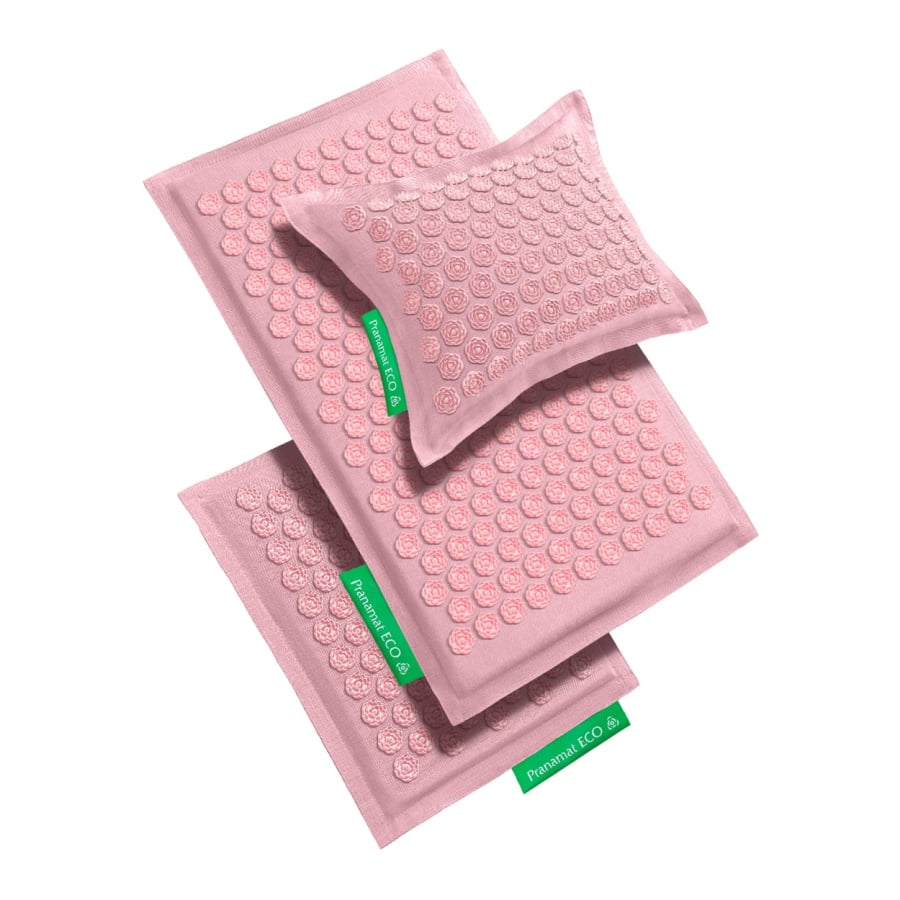 Pranamat ECO Set (Mat + Pillow + Mini) Pink Pearl