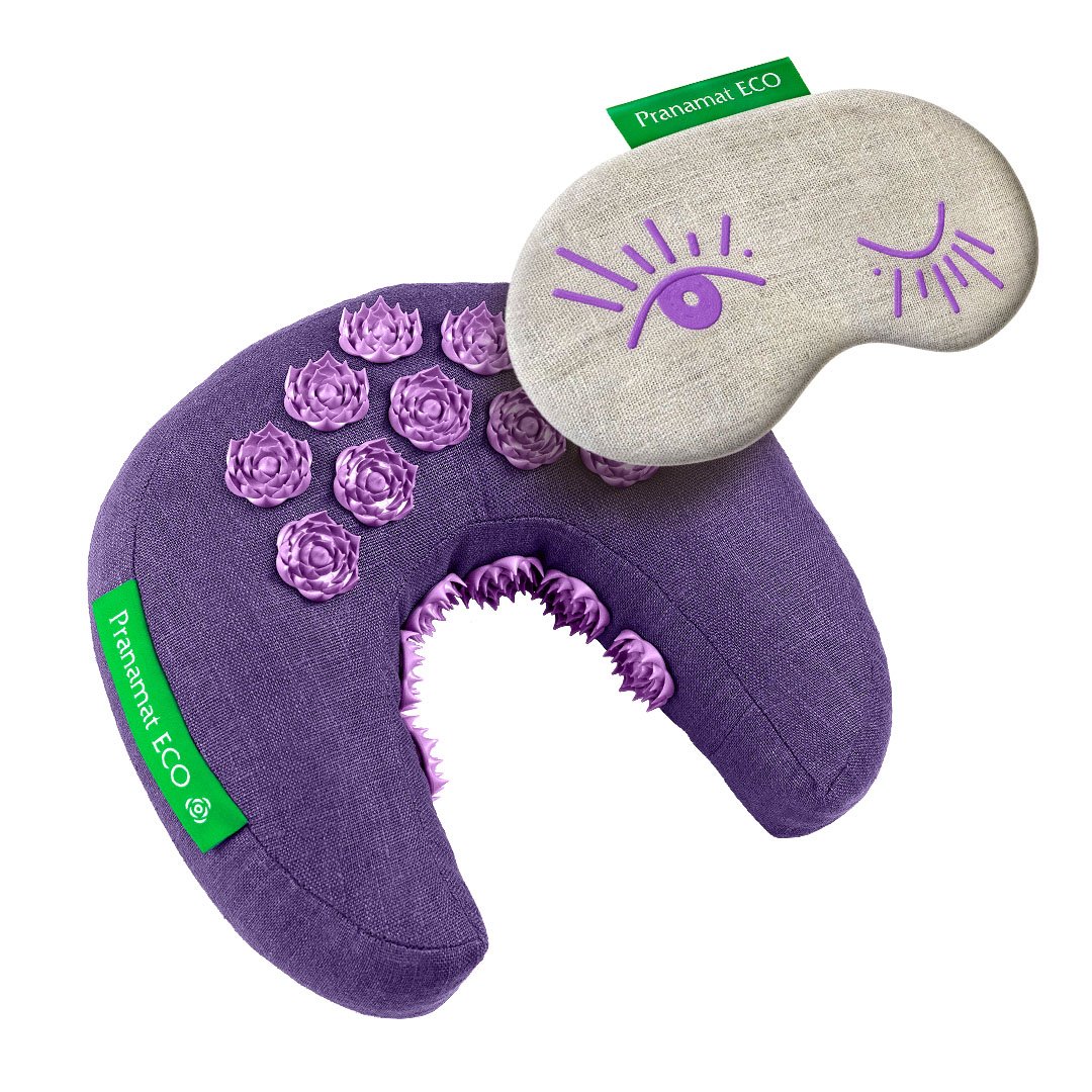 Pranamat Moon + Eye mask (Violet)