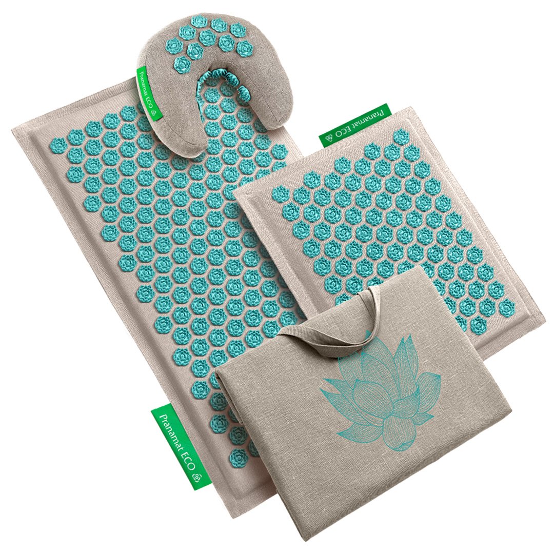 Pranamat + Mini + Moon Big Bag (Lagoon with natural bag)