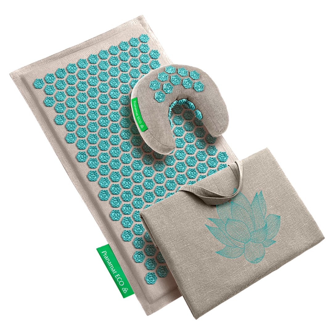 Pranamat + Moon + Big Bag (Lagoon with natural bag)