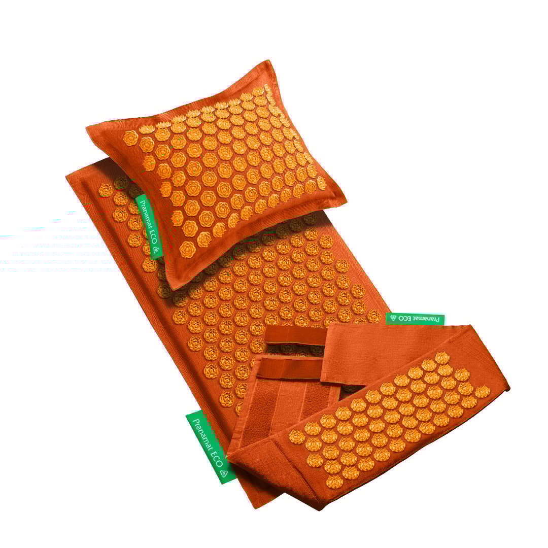 Pranamat + PranaPillow + PranaBelt (Amber)