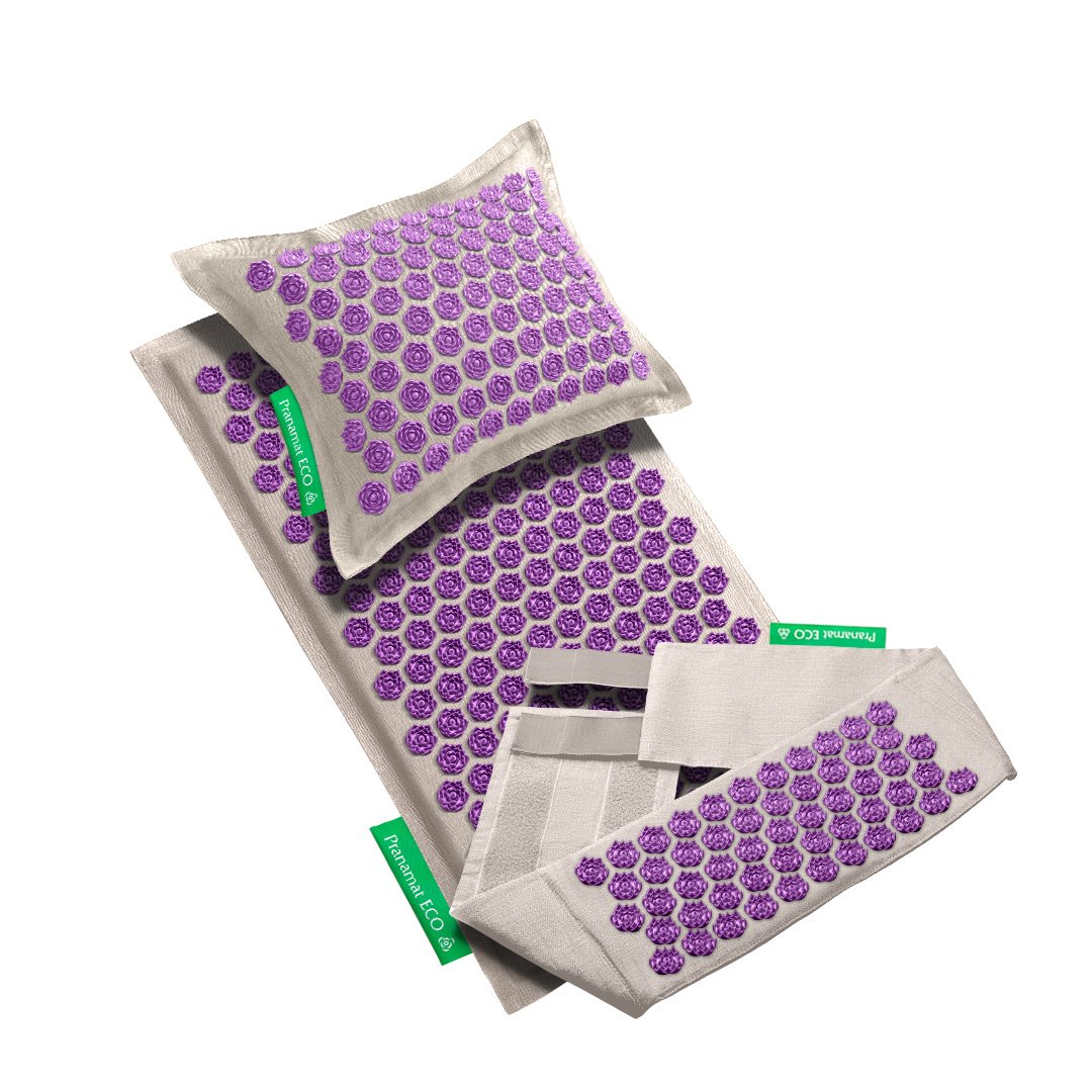 Pranamat + PranaPillow + PranaBelt (Amethyst)