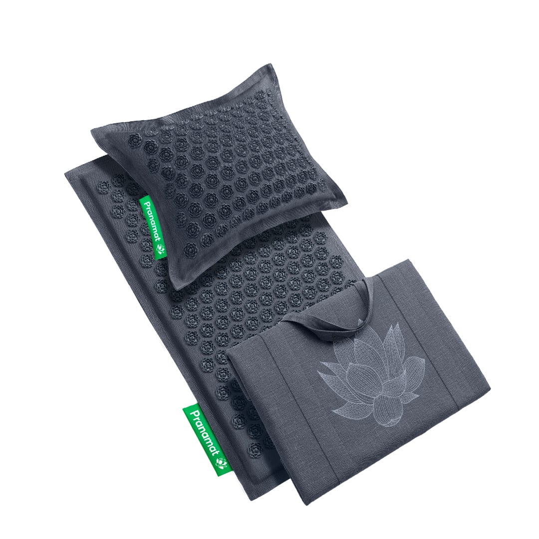 Pranamat + PranaPillow + BigBag (Graphite Gray)