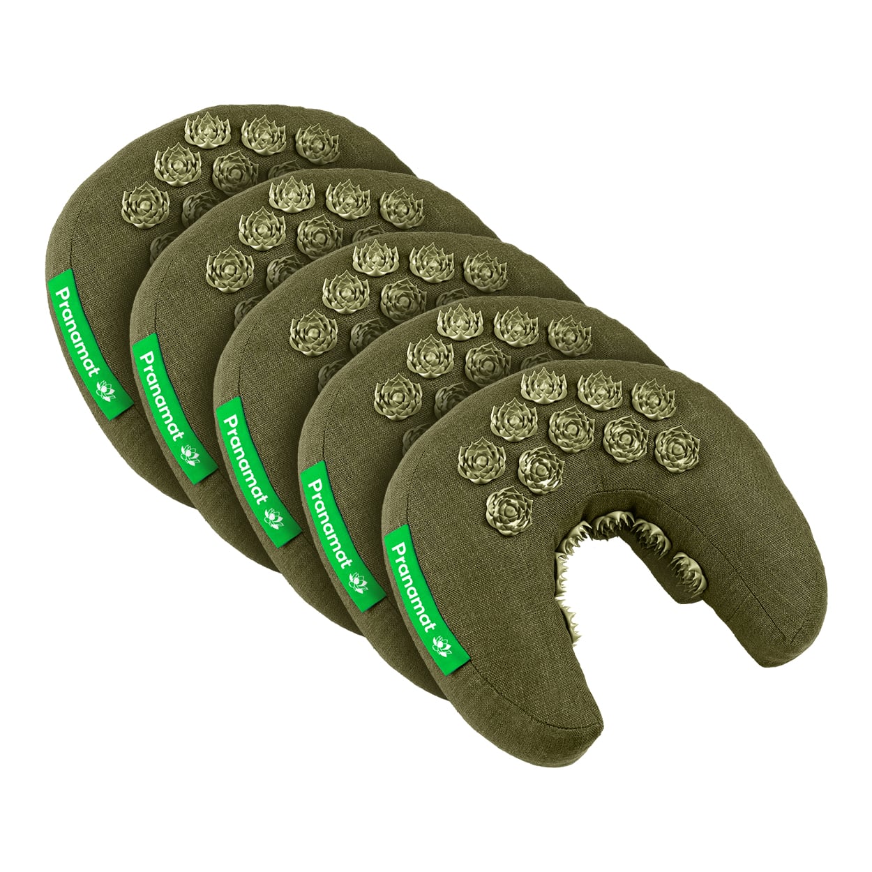 5 Moon PIllows (Olive)